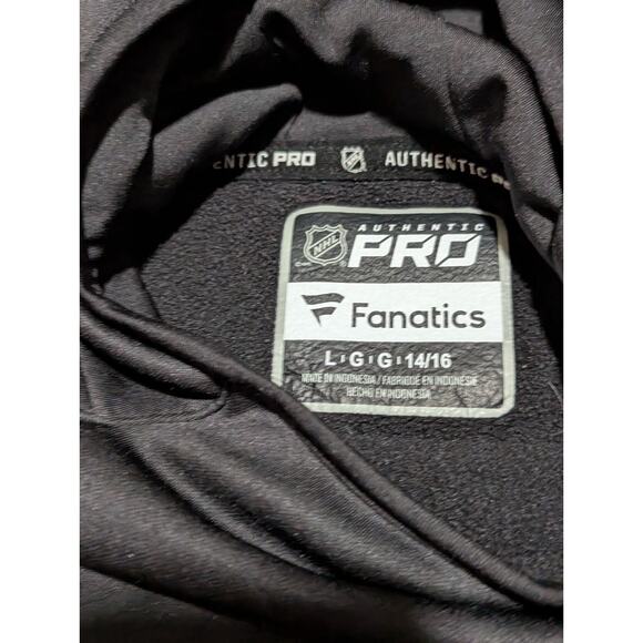 Fanatics Minnesota Wild Hoodie Youth Large Black Sweatshirt Pullover Fleece NHL - Picture 5 of 6